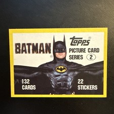 1989 Topps Batman Movie Trading Cards Bulk Lot — listing 6