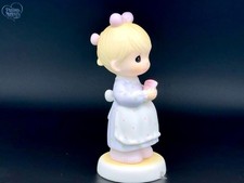 Precious Moments Angel Figurine Holding "Names for Baby" Book — listing 2