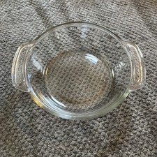 Anchor Hocking Anchor Ovenware Clear Glass Round Casserole Dish with Tab Handles — listing 3