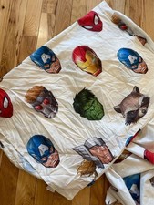 Marvel Avengers Full Size Sheet Set (Flat, Fitted, 2 Pillowcases) — listing 6