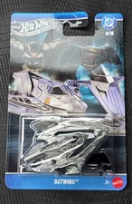 Hot Wheels Silver Series Batman v Superman Batwing Die-Cast Vehicle 6/15 — listing 2