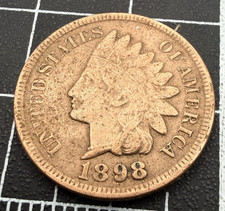 1898 Indian Head Cent (Philadelphia Mint, No Mint Mark) — listing 5