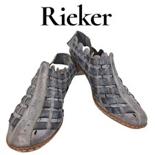 Rieker Antistress Women's Cognac Leather Cutout Slingback Sandals — listing 4