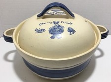 Antique Stoneware Blue Banded Pitcher — listing 3