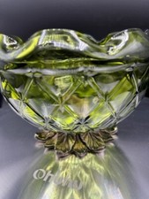 Embossed Green Glass Olive Oil Cruet Dispenser Bottle with Stainless Steel Pour Spout — listing 6