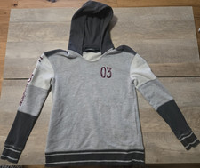 Harley-Davidson Women's Two-Tone Gray Hooded Pullover Sweatshirt, Big Moose Portland Maine Dealer — listing 6