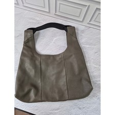 Cream Perforated Floral Leather Hobo Shoulder Bag with Tassel — listing 3