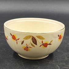 Hall China Autumn Leaf Ruffled Sugar Bowl (No Lid) - Jewel Tea Mary Dunbar — listing 2