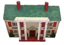 Rich Toys Colonial Style Tin Litho & Wood Dollhouse — listing 5