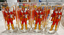 Vintage 1970s Burger King "Where Kids Are King" Footed Promotional Glass Tumbler — listing 2