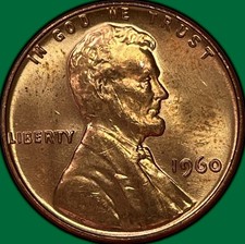 1960 Lincoln Memorial Cent Proof (Large Date)