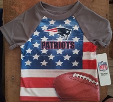 New England Patriots NFL Toddler Cheerleader Graphic T-Shirt, Size 2T — listing 6