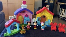 Vintage Fisher-Price Little People Lot - 40+ Wood/Plastic Figures, Vehicles & Accessories including McDonald's Playset Pieces — listing 5