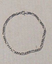Milor Sterling Silver 925 Woven Mesh Reversible Bracelet, 7" L x 5/8" W, 21g — listing 6