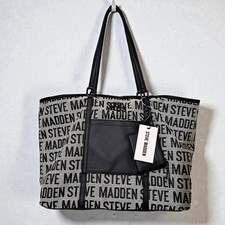 Steve Madden Camel Faux Leather Tote Bag with Gold-Tone Hardware — listing 2
