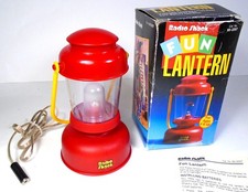 Vintage Radio Shack Red Plastic Toy Lantern Night Light — listing 2