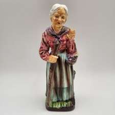 Vintage Ceramic Boy Figurine with Polka-Dot Newsboy Cap, Made in Japan — listing 3