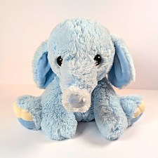 Small Blue Plush Elephant with Large Ears and Blue Embroidered Eyes — listing 3