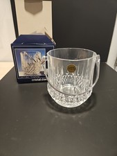 Cristal d'Arques Longchamp Crystal Champagne/Ice Bucket with Gold Rim — listing 6