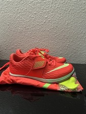 Nike High Jump Elite Track & Field Spikes - White/Pink/Orange — listing 3