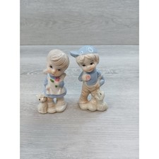 Porcelain Seated Boy Figurine with Ball, Lladro/NAO Style, Maker Unmarked in Photo — listing 2