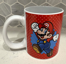 Super Mario & Luigi Ceramic Coffee Mug Pair - Nintendo Licensed