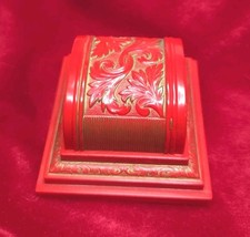 Vintage Art Deco Celluloid Hinged Ring/Brooch Presentation Box - Newman's Jewelers Trenton NJ — listing 2