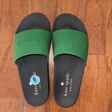 Kate Spade New York Sunny Slide Sandals Cream/Black Size 7B — listing 6