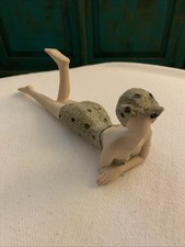 Vintage Bisque Porcelain Boy and Girl Couple Figurine on Filigree Base — listing 3