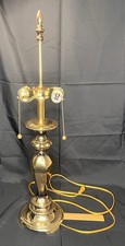 Table Lamp with Purple/UV-Style LED Bulb and Pull-Chain Socket — listing 5