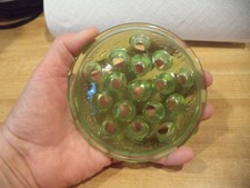 Vintage Pressed Glass Flower Frog / Frog Bowl (Multi-Hole Floral Arranger) — listing 5