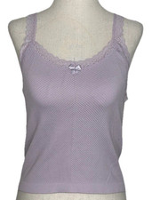 Gypsy & Jade Ribbed Sleeveless Mock Neck Tank Top, Beige, Size XS/S — listing 6
