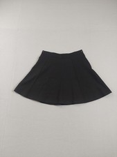 Textured Knit Fit-and-Flare Skater Skirt / Strapless Dress, Olive & Black — listing 2