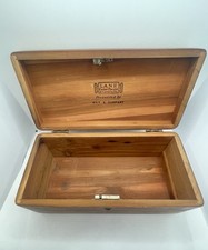 Lane Mid-Century Modern Cedar Hope Chest with Faux Drawer Front — listing 3