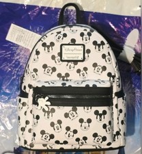 Mini Backpack with Sticker/Emoji All-Over Print and Pink Trim — listing 5