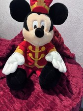 Small Plush Toy Figure in Red Marching Band / Bandleader Uniform — listing 2