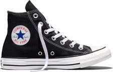 Converse Chuck Taylor All Star Hi Women's High Top Sneakers - Light Blue Canvas with Denim Tongue, Yellow Lining, Pink Logo Patch - Size US 5.5 / EUR 36 — listing 6