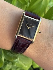 Cartier Tank Louis Mechanical Wristwatch 18K Gold Electroplated — listing 5