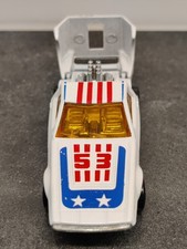 Matchbox Superfast No. 53 Tanzara White with Stars & Stripes #53 Livery, Lesney England 1972 — listing 3