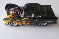 Funline Muscle Machines 1955 Chevy Nomad Diecast Hot Rod with Flames — listing 2