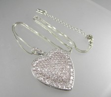 Encour Collection Rhinestone Necklace & Earrings Bridal Jewelry Set — listing 3