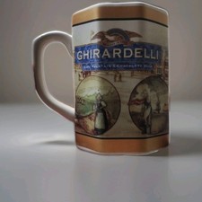 Ghirardelli Soda Fountain & Chocolate Shop Octagonal Ceramic Mug — listing 2