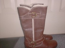 b.o.c. Born Concept Girls' Tall Riding Boots, Black Faux Leather, Size 9M (Youth) — listing 2