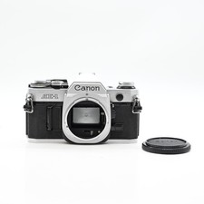 Canon AE-1 35mm SLR Film Camera Body (Chrome), Body Only with Rear Body Cap — listing 3
