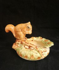 Weller Woodcraft Squirrel Bowl, Squared Woodland Planter 6.5" Diameter — listing 6