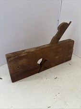 Antique Hand-Carved Wooden Woodworking Plane Body (Unfinished / Roughed-Out Blank)