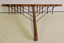 Antique Primitive Wooden Hay Rake Hand-Held Farm Tool — listing 3