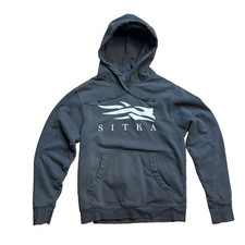 Dark Navy Pullover Hoodie with Kangaroo Pocket, Unbranded — listing 5