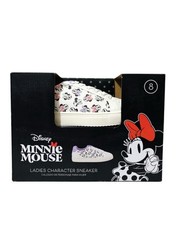 Disney Minnie Mouse Girls' Pink Glitter Slip-On Sneakers, Size 4, listing 3