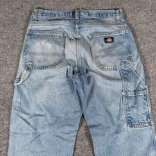 Dickies Relaxed Fit Carpenter Jeans, Medium Wash — listing 3